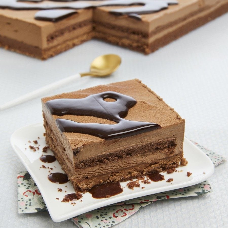 Craquant au chocolat demi-cadre