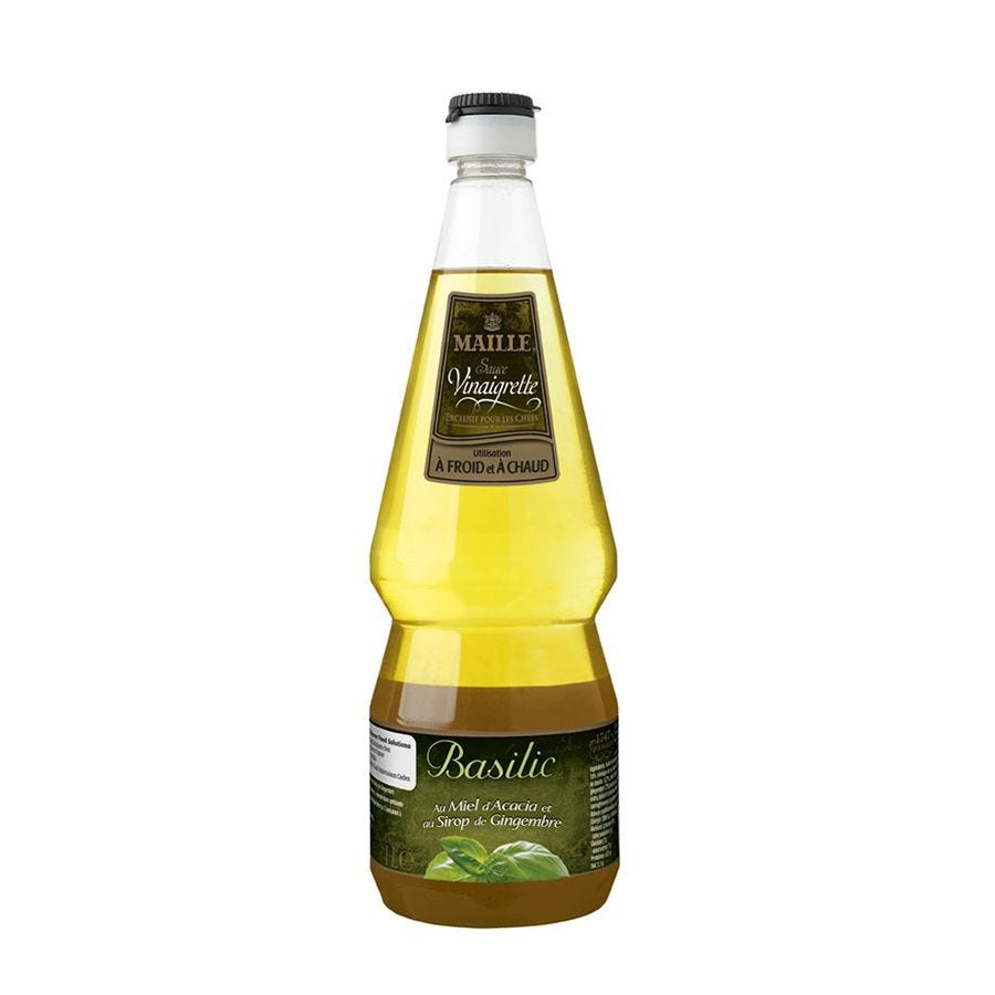 Sauce vinaigrette basilic