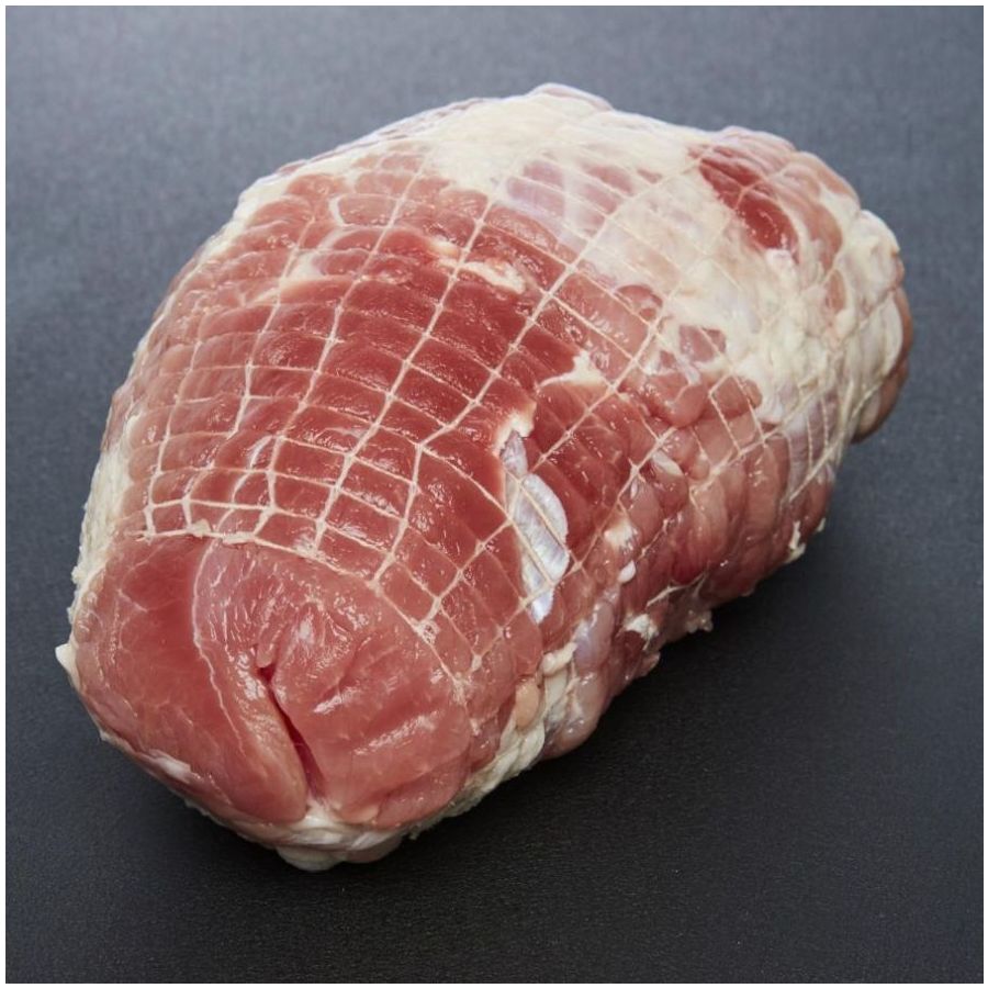 Palette de porc breton demi-sel ficelée 