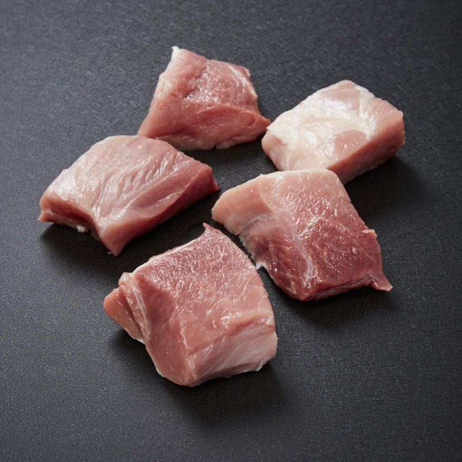 Sauté de porc épaule Bleu-Blanc-Cœur Bretagne 30 à 40 g