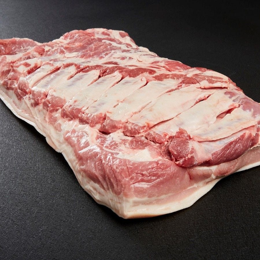 Poitrine de porc sans os