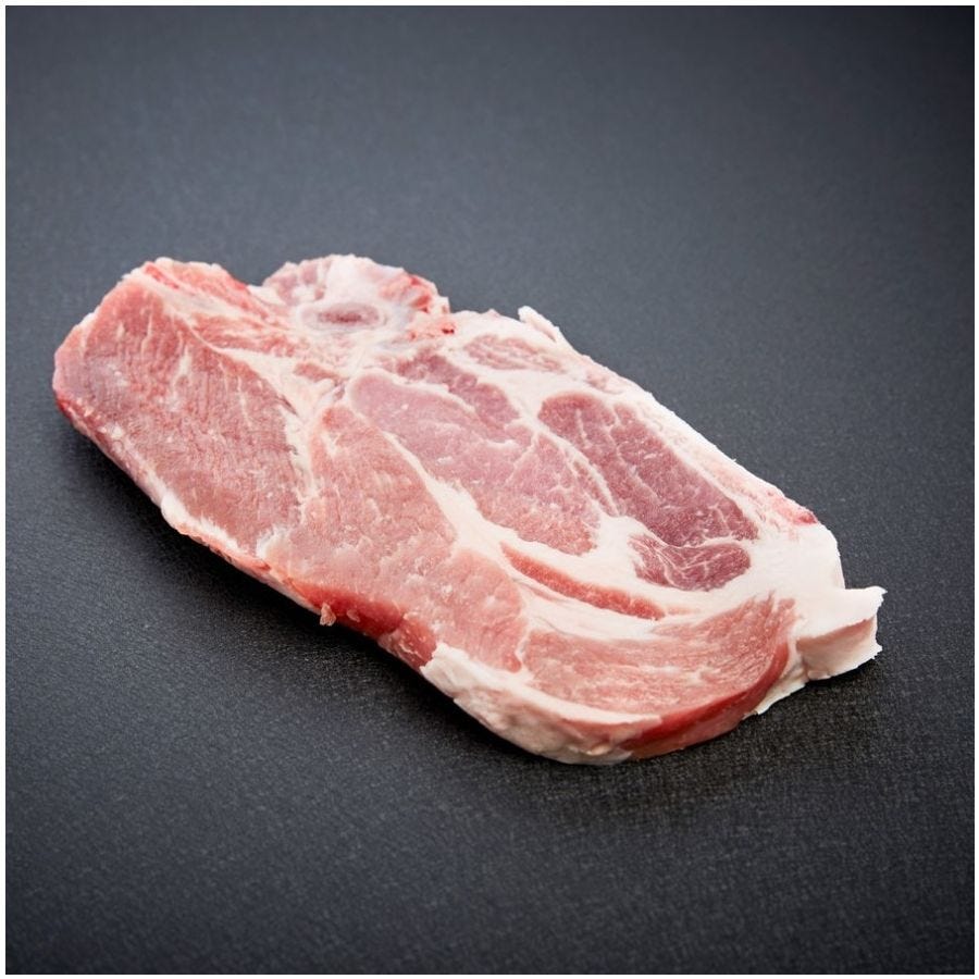 Côte de porc échine Label Rouge Bretagne