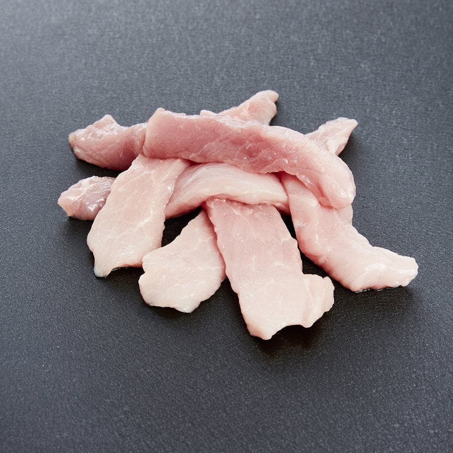 Émincé d'épaule de porc Bretagne