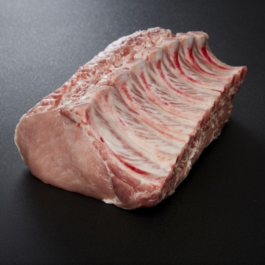 Carré de 8 côtes de porc 2,7 kg env