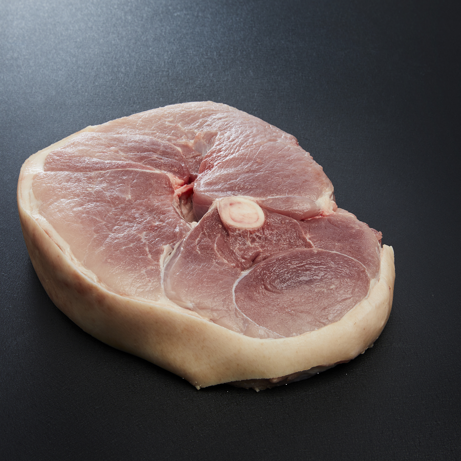 Rouelle de jambon de porc avec os