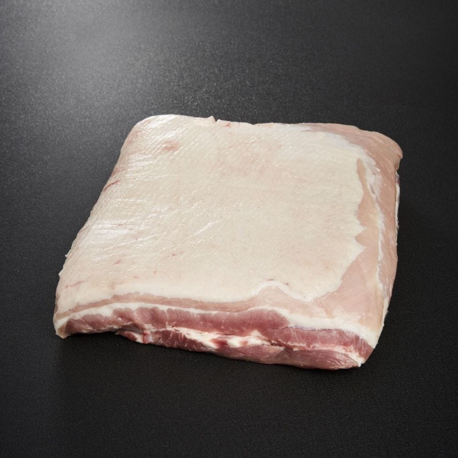 Poitrine de porc sans os sans couenne