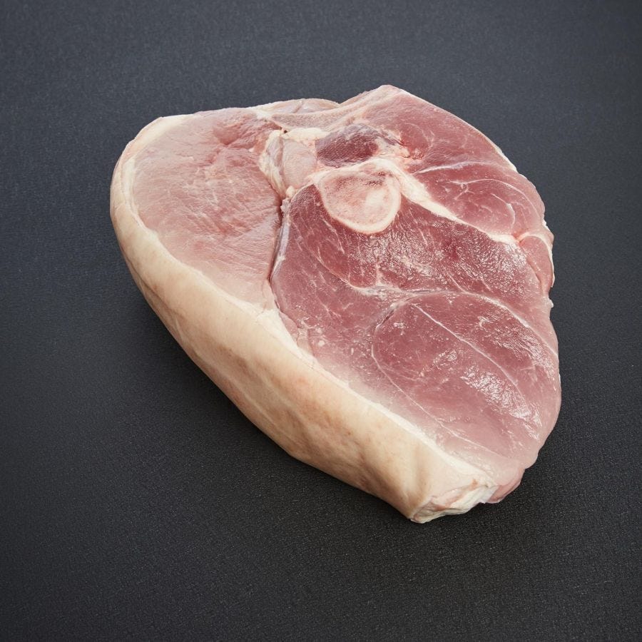 Rouelle de jambon de porc avec os