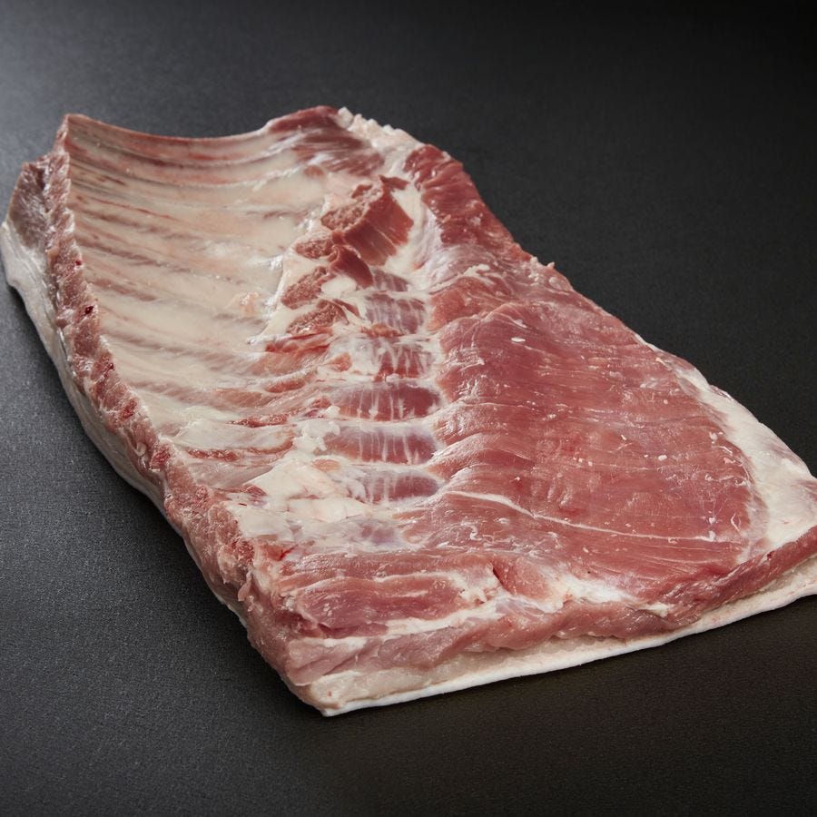 Poitrine de porc demi-sel avec os 4,5-5 kg Bretagne