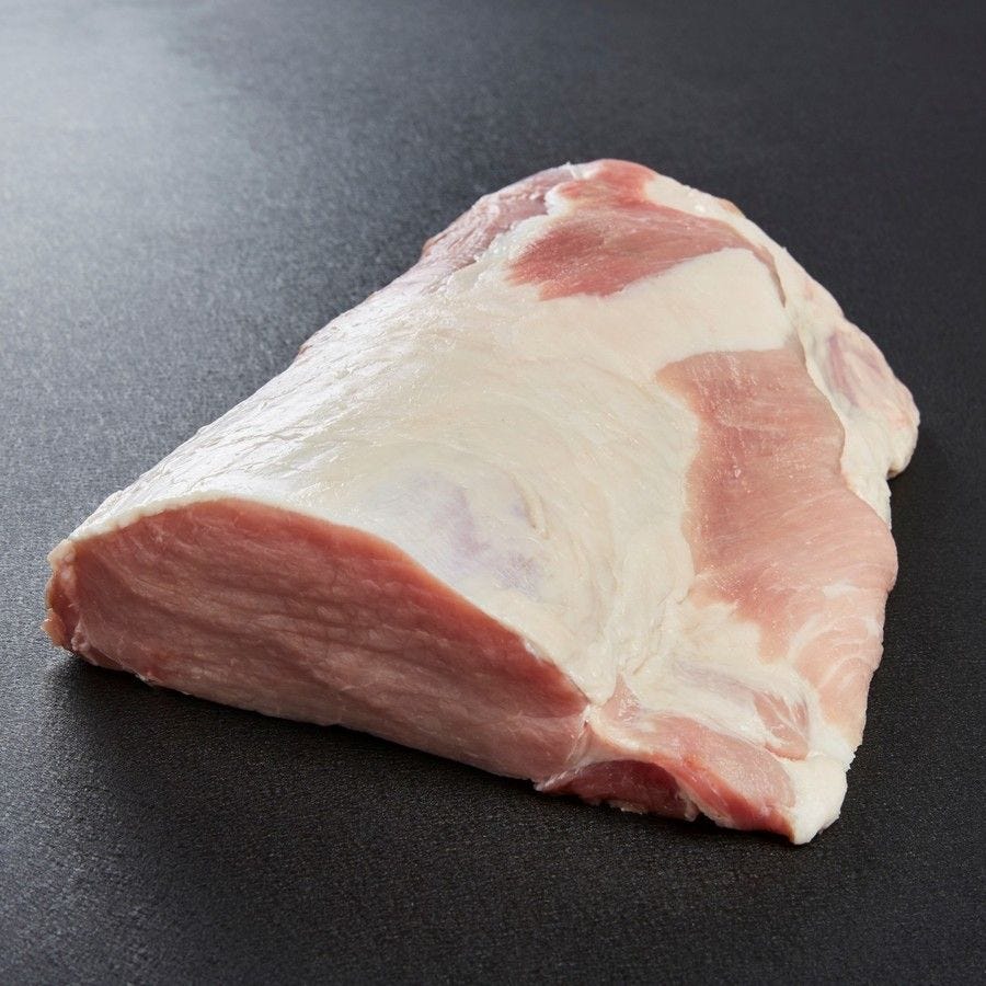 Longe de porc à plat France
