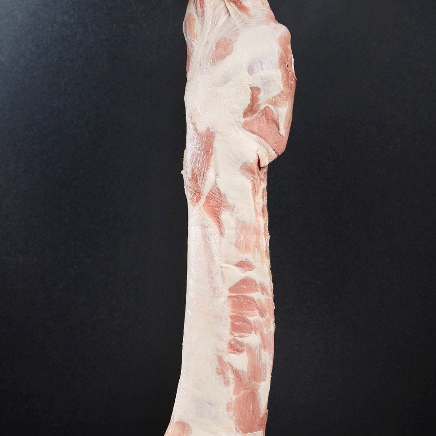 Longe de porc sans os sans couenne ni palette Bretagne
