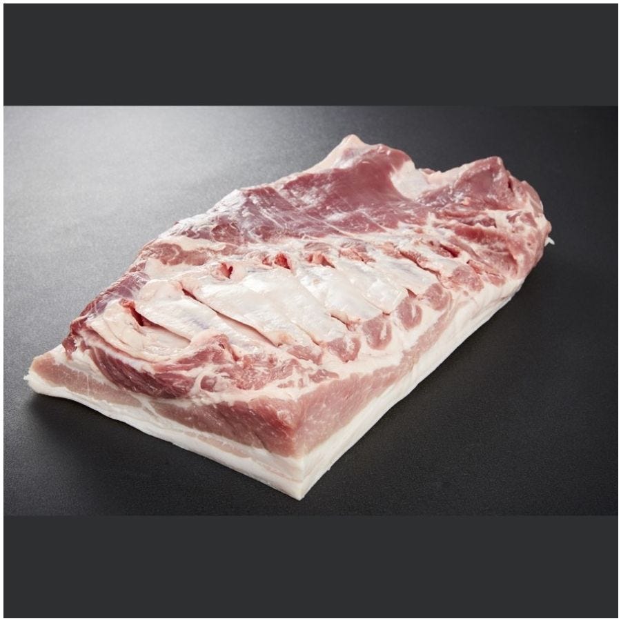 Poitrine de porc demi-sel sans os