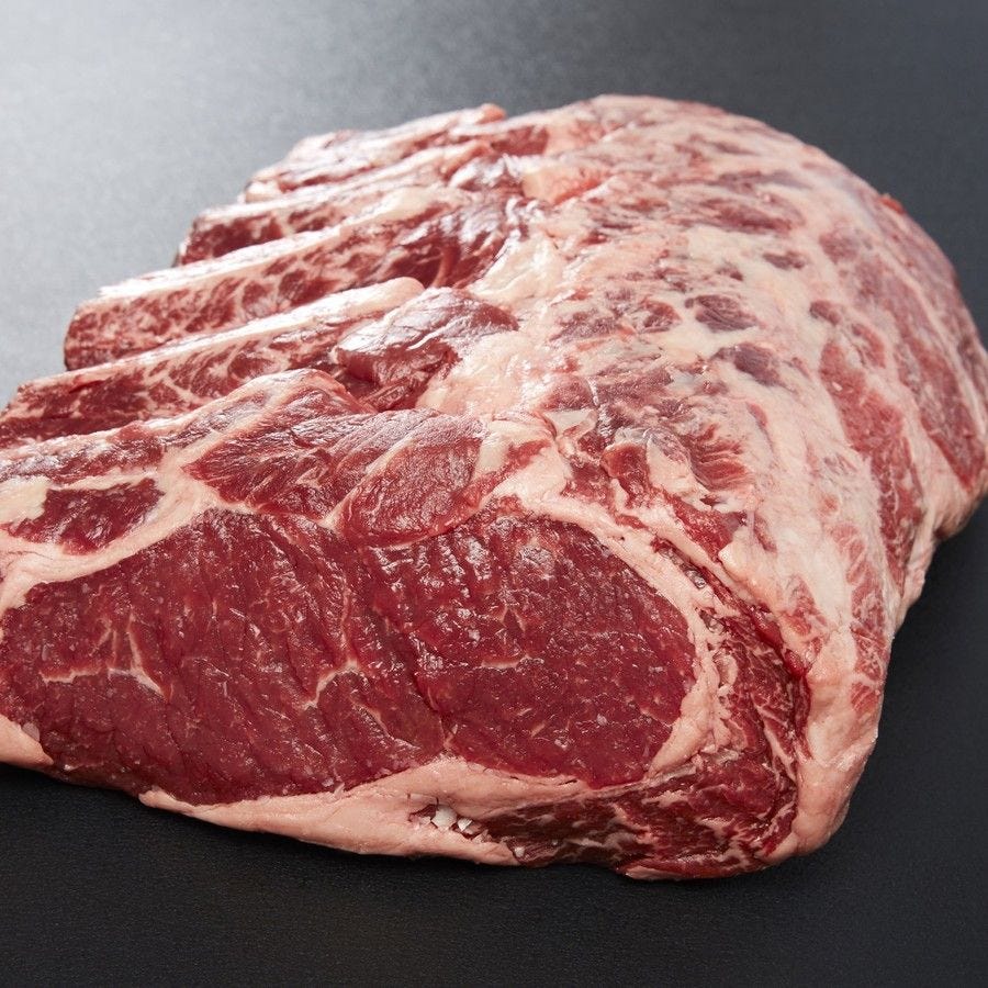 Entrecôte de bœuf - pas sous vide - France 3 kg et + 