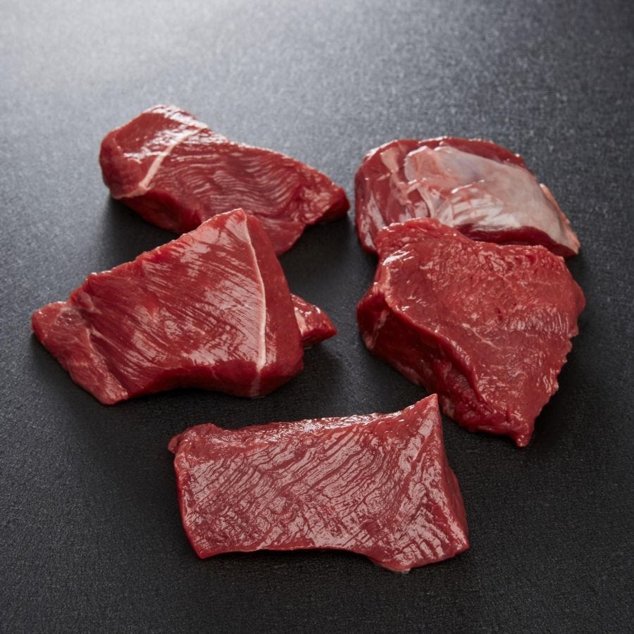 Assortiment bœuf pr bourguignon 70-100g race Limousine
