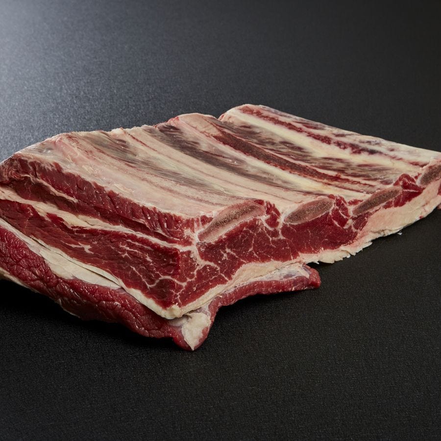 Poitrine de bœuf avec os