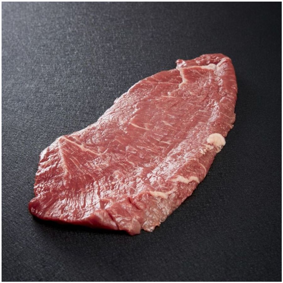 Steak tranche/macreuse bœuf race Limousine