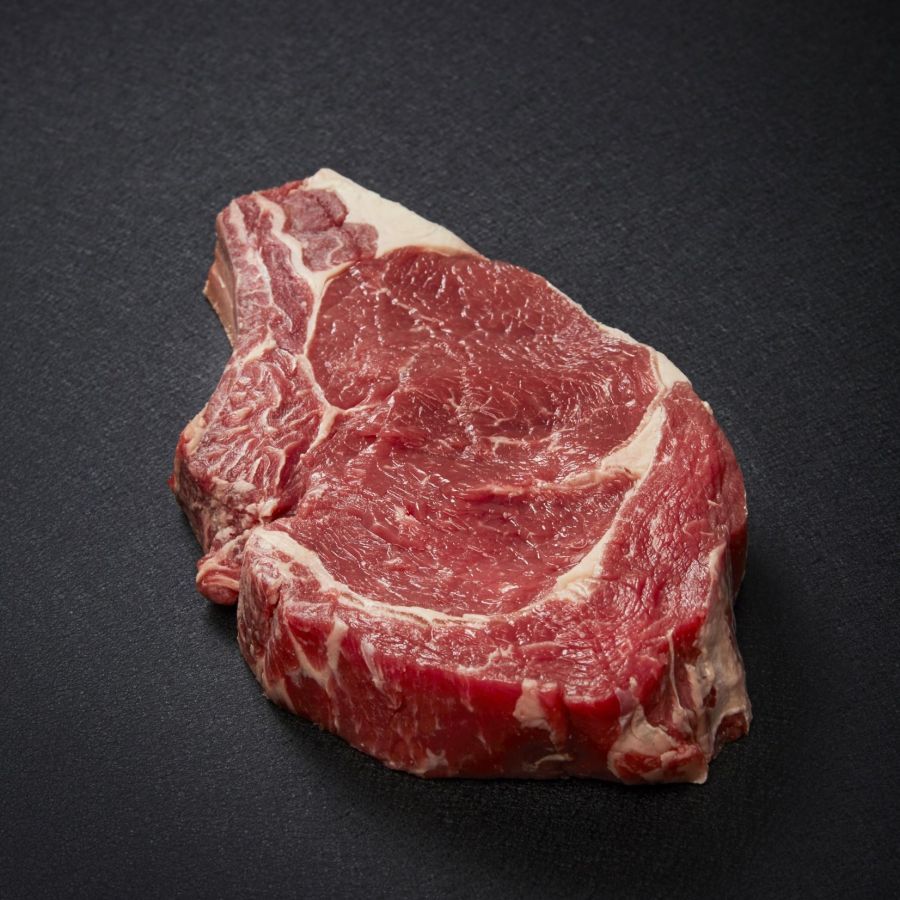 Côte de bœuf race à viande France env 950 g