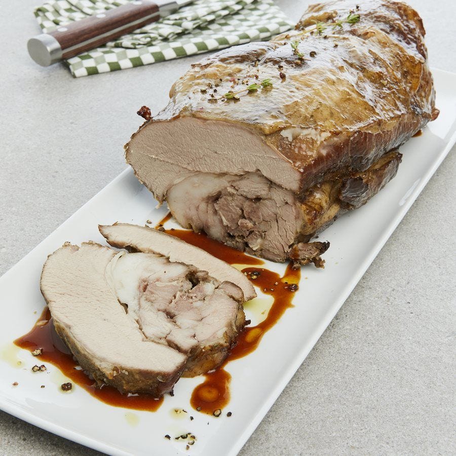 Macreuse de veau confite au beurre 