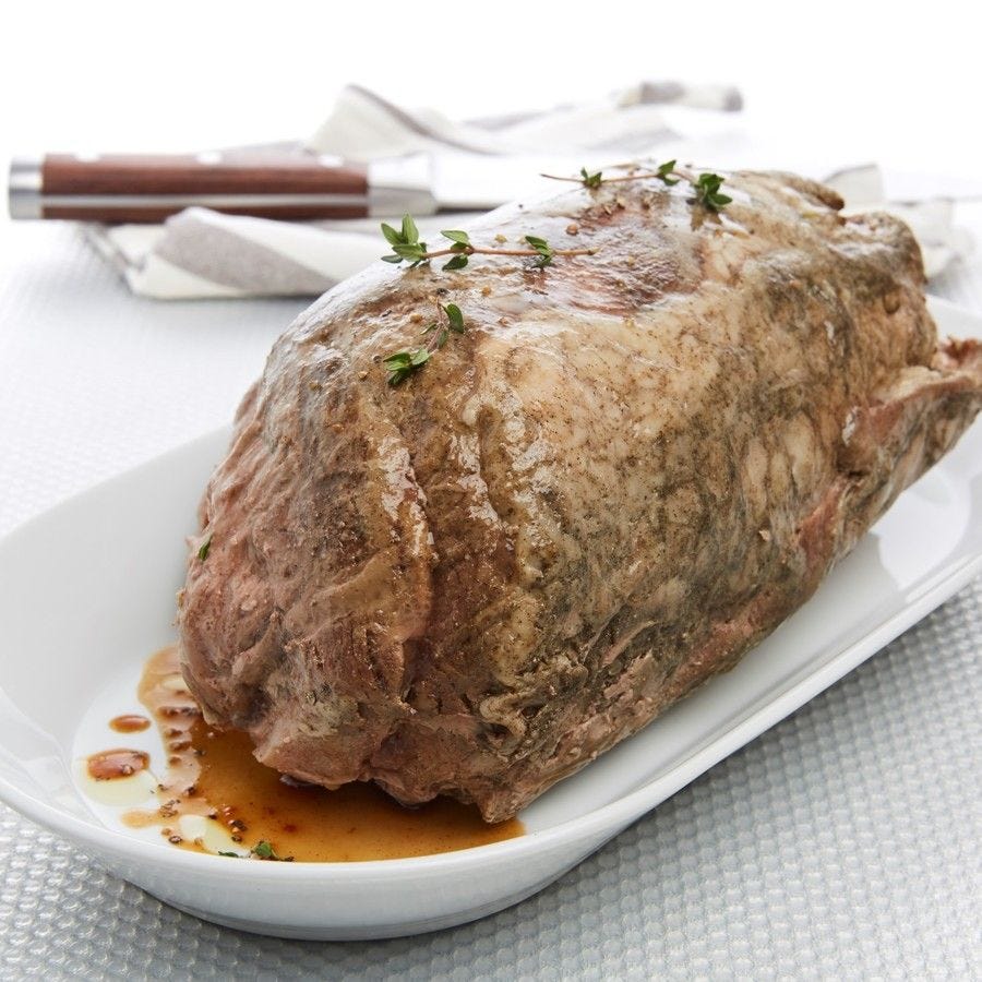 Rôti de veau restauration cuit