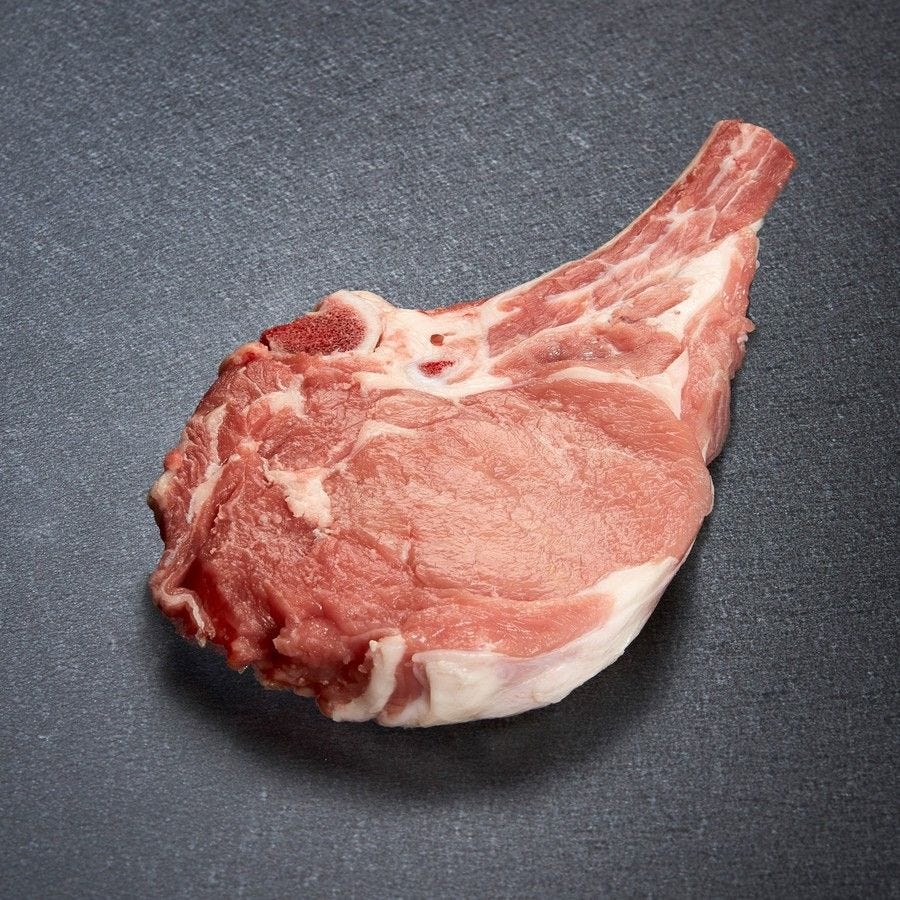 Côte de veau bouchère avec os France env 420 g