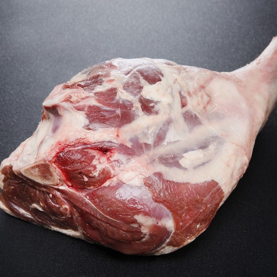 Gigot d'Agneau de Sisteron Label Rouge avec os