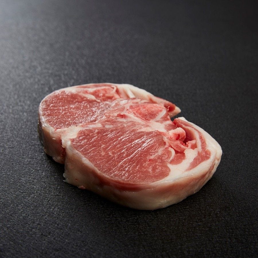 Côte d'agneau filet double (lamb chopp) 120-160 g