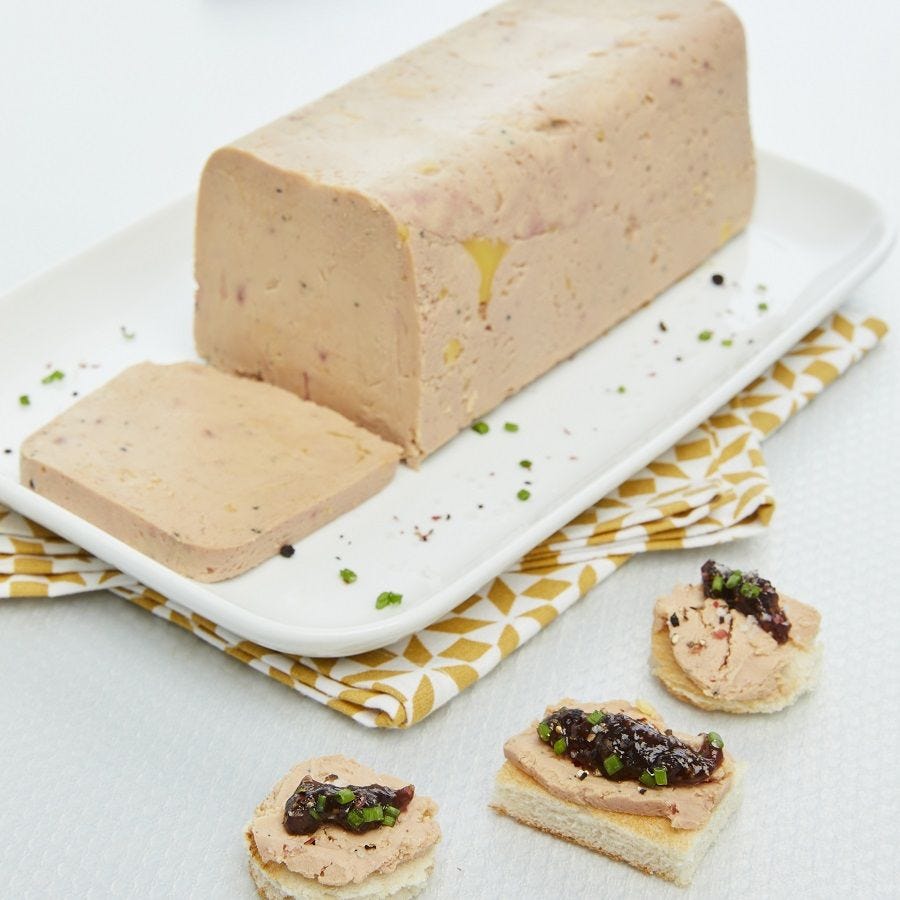 Terrine de Lauzach foie gras de canard 100% mcx 1 kg