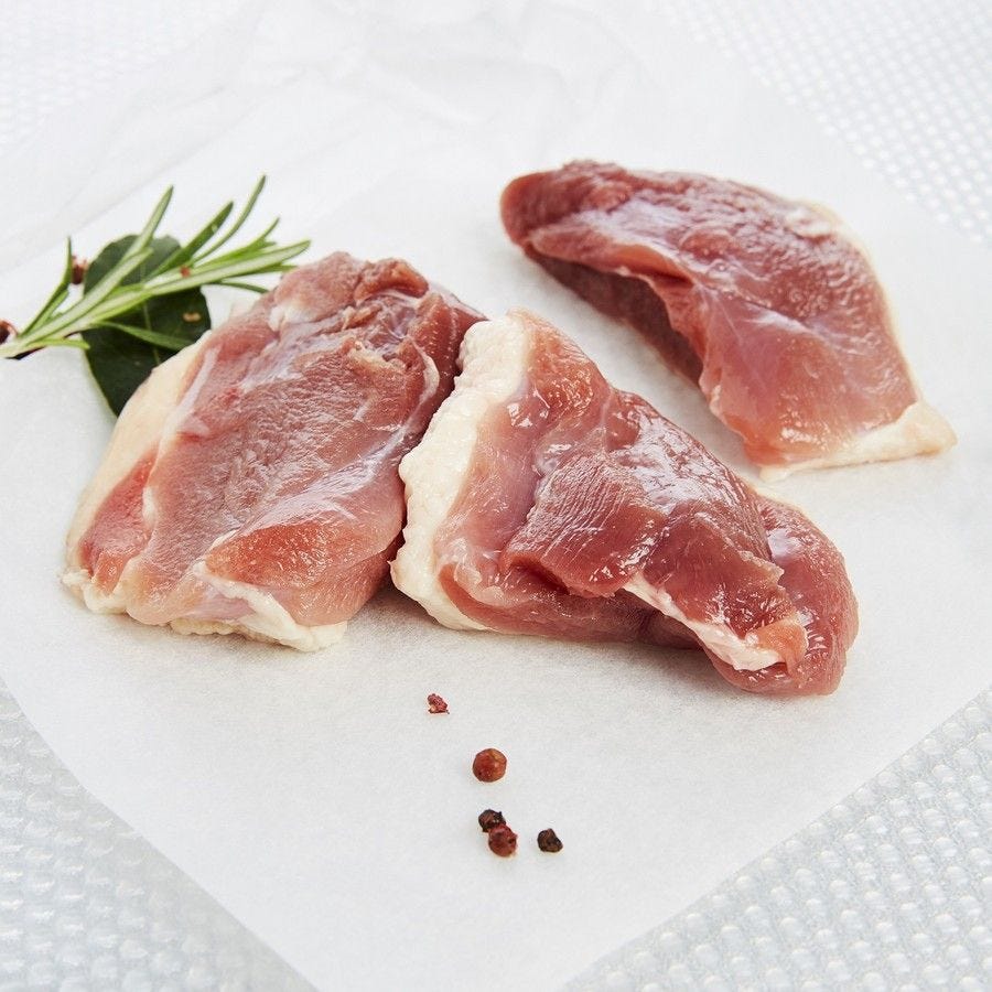 Sauté de cuisse de canard avec peau 