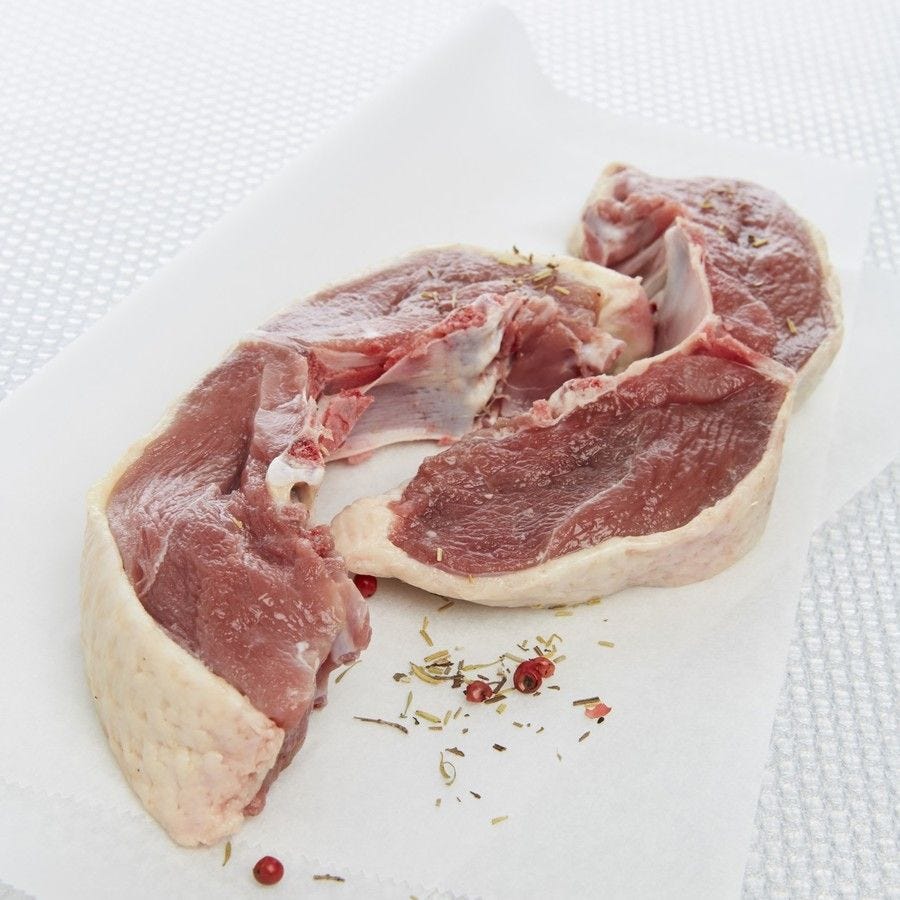 Côtelette de filet de canard