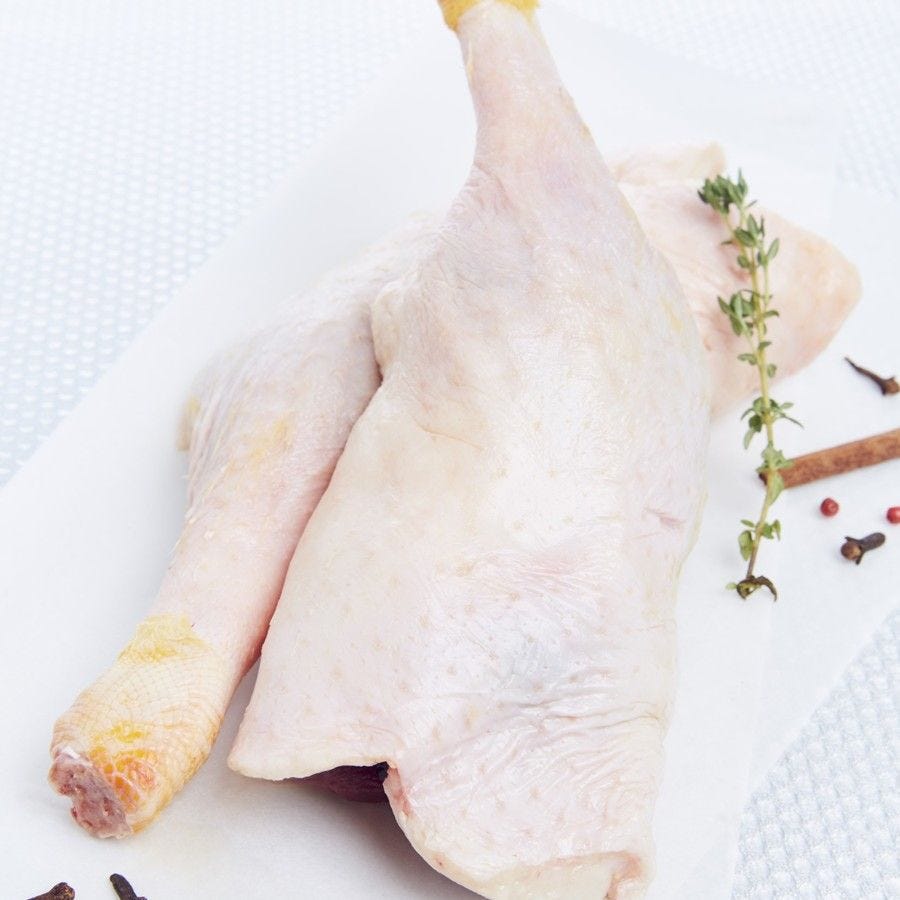 Cuisse de canard gras à confire