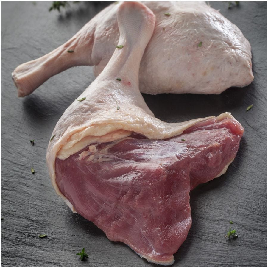 Cuisse de canette de la Dombes