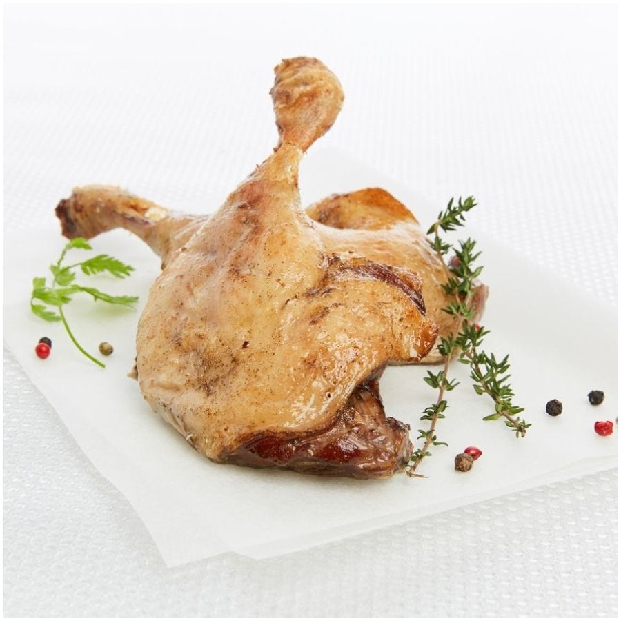 Cuisse de canette confite à la graisse de canard