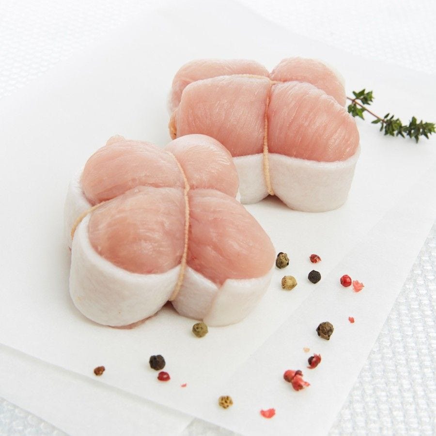 Paupiette de dinde avec barde