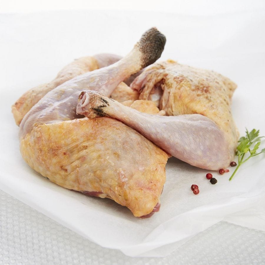 Cuisse de pintade déjointée