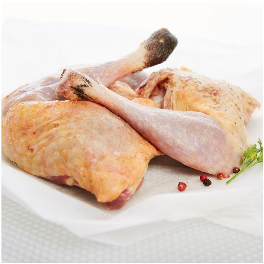 Cuisse et suprême pintade de notre région Label Rouge