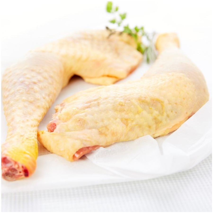 Cuisse poulet jaune Label Rouge de notre région