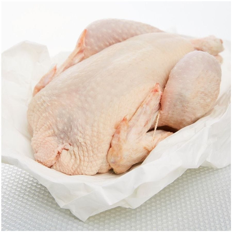 Poulet blanc fermier PAC IGP Label Rouge Bretagne