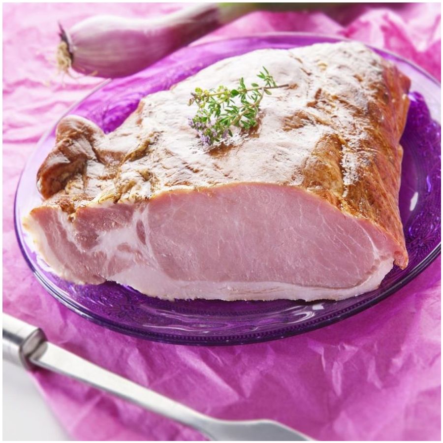 Carré de porc cuit bruni sans os