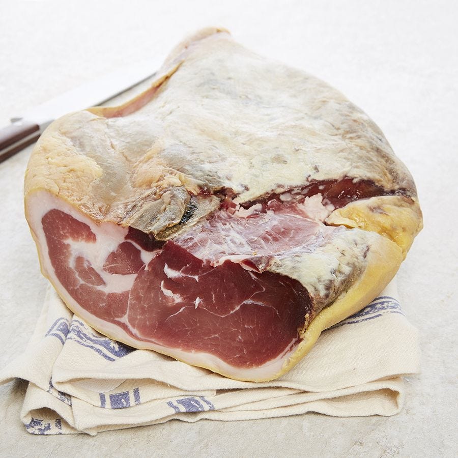 Jambon sec Serrano STG entier 14 mois 7/8 KG - Réseau Krill