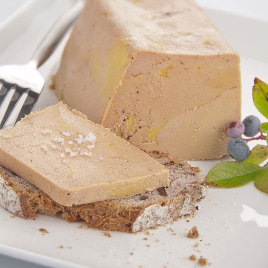 Foie gras canard mi-cuit au Sauternes