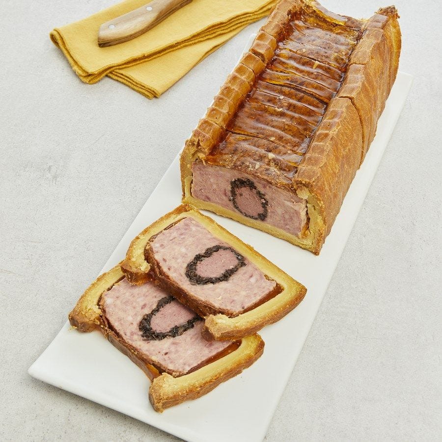 Pâté en croûte Richelieu tranché