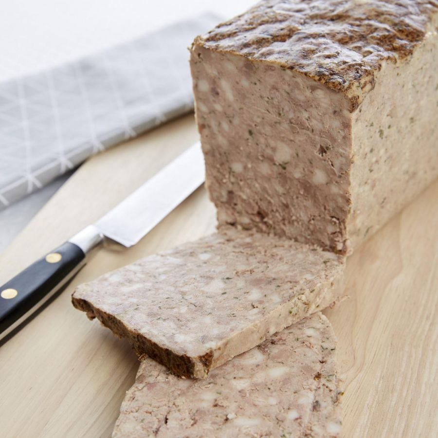 Terrine de campagne à l'ancienne supérieure France 
