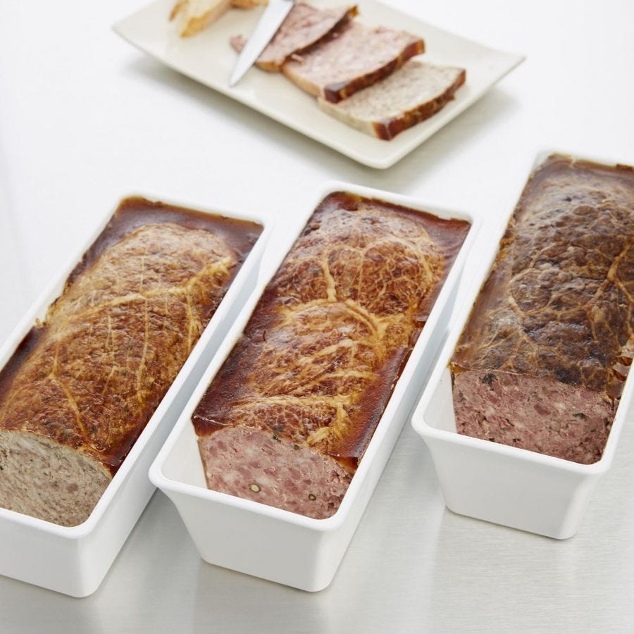 Terrine de canard au poivre vert supérieure 