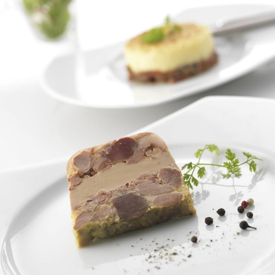 Pressé de canard au foie gras