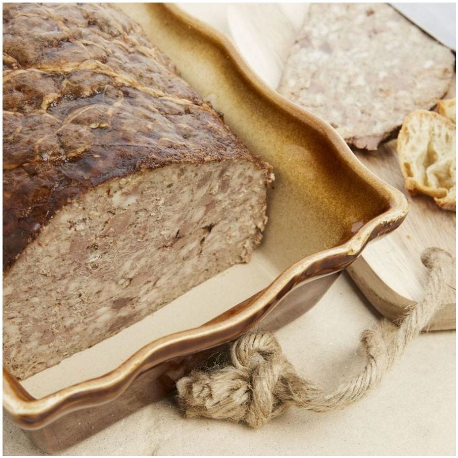 Terrine de campagne à l'ancienne au sel de Noirmoutier