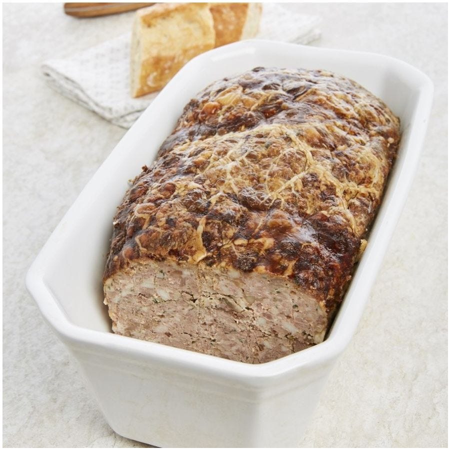 Terrine de campagne à l'ancienne au Comté