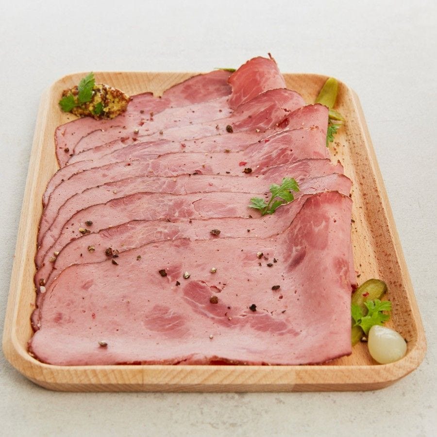Pastrami à la New Yorkaise tranché