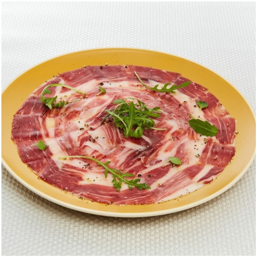 Épaule de porc ibérique de cébo tranchée