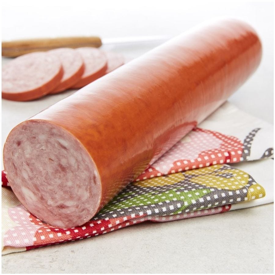 Saucisson à l'ail cuit choix fumé