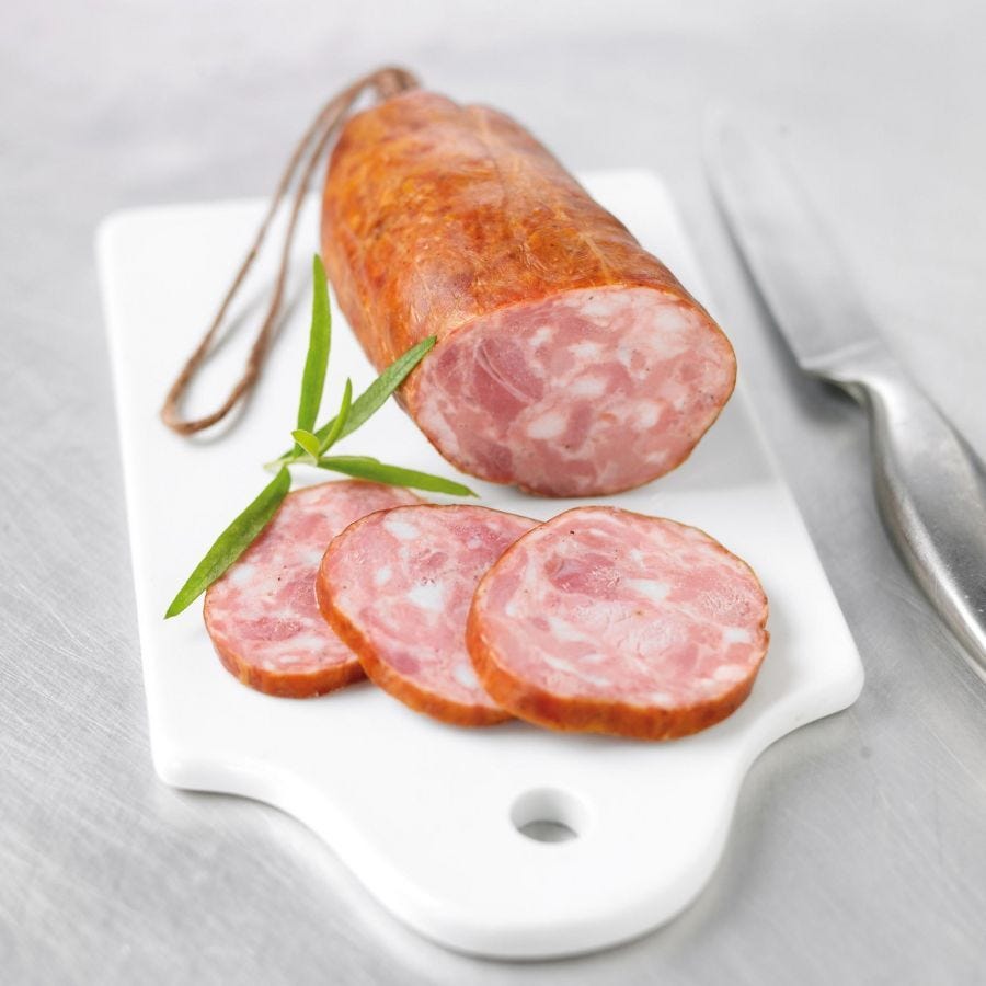 Saucisson cuit à l'ail sup. fumé à l'ancienne France