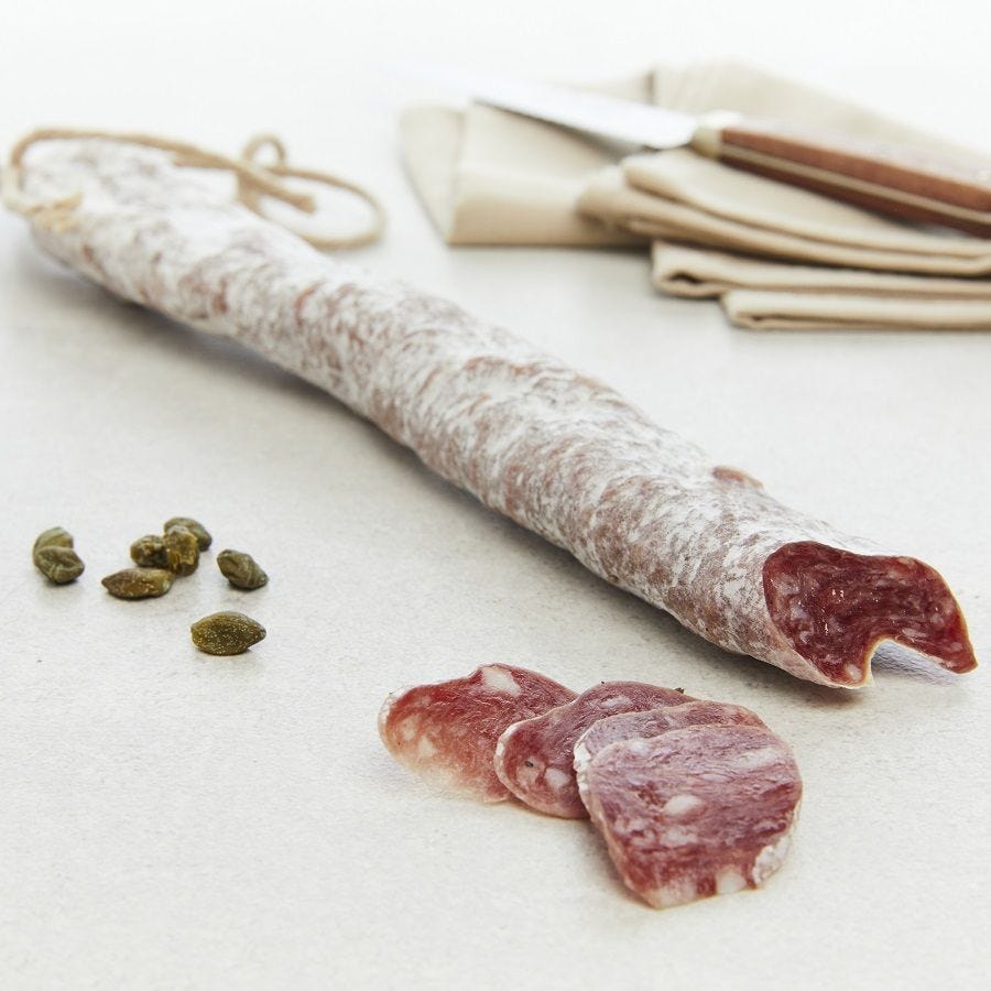 Saucisse sèche nature artisanale